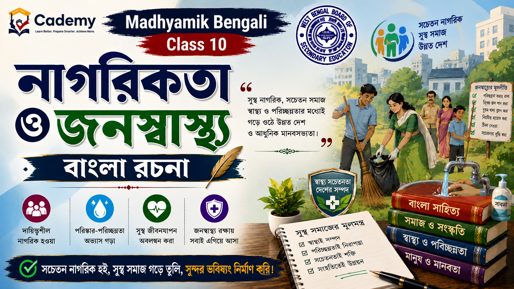 নাগরিকতা ও জনস্বাস্থ্য | Nagorikota o Jonosastho – বাংলা রচনা
